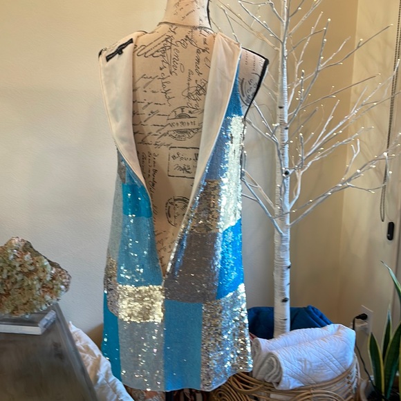 French Connection Sequin Cocktail Dress - Picture 7 of 12